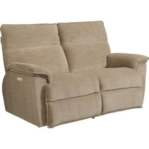 LaZBoy Jay Casual Power Reclining Loveseat with Power Headrests and